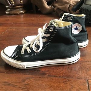 Black Hightop Converse